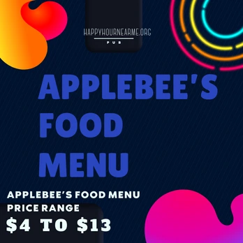 Applebee’s Food Menu