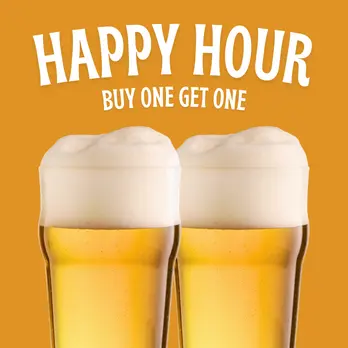 Happy Hour Buy One Get One