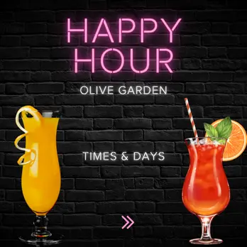 Olive Garden Happy Hour Times & Days 
