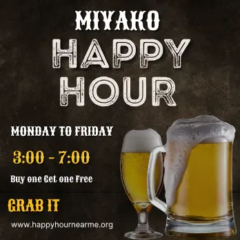 Miyako Happy Hour