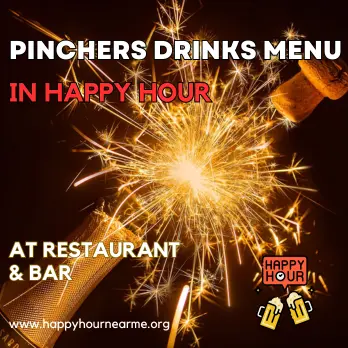 Pinchers Drinks Menu in Happy Hour