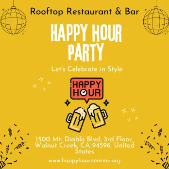 Rooftop Restaurant & Bar Happy Hour