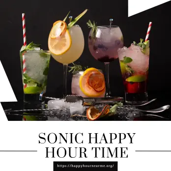 Sonic Happy Hour Time