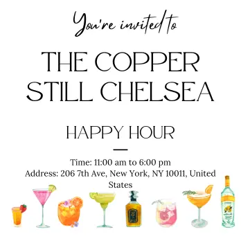 The Copper Still Chelsea Happy Hour