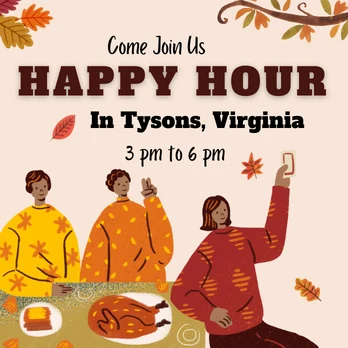 Happy Hour In Tysons, Virginia Near Me