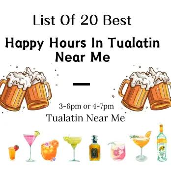 List of 20 Best Happy Hours In Tualatin Near Me