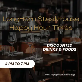 LongHorn Steakhouse Happy Hour Times