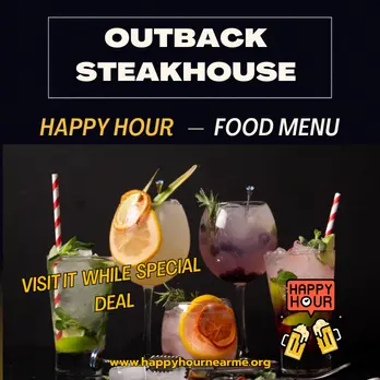 Outback Steakhouse Happy Hour Food Menu