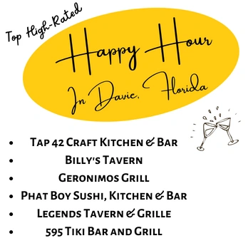 Top High-Rated Happy Hour In Davie, Florida Near Me