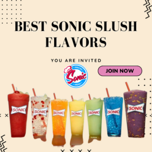 sonic slush flavors