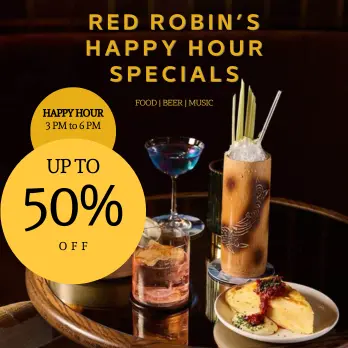 Red Robin’s Happy Hour Specials