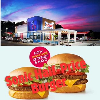 Sonic Half-Price Burger