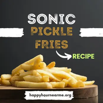 Sonic Pickle Fries Recipe
