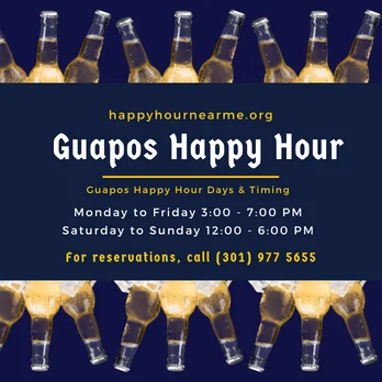 What Are Guapos Happy Hour Days & Timing